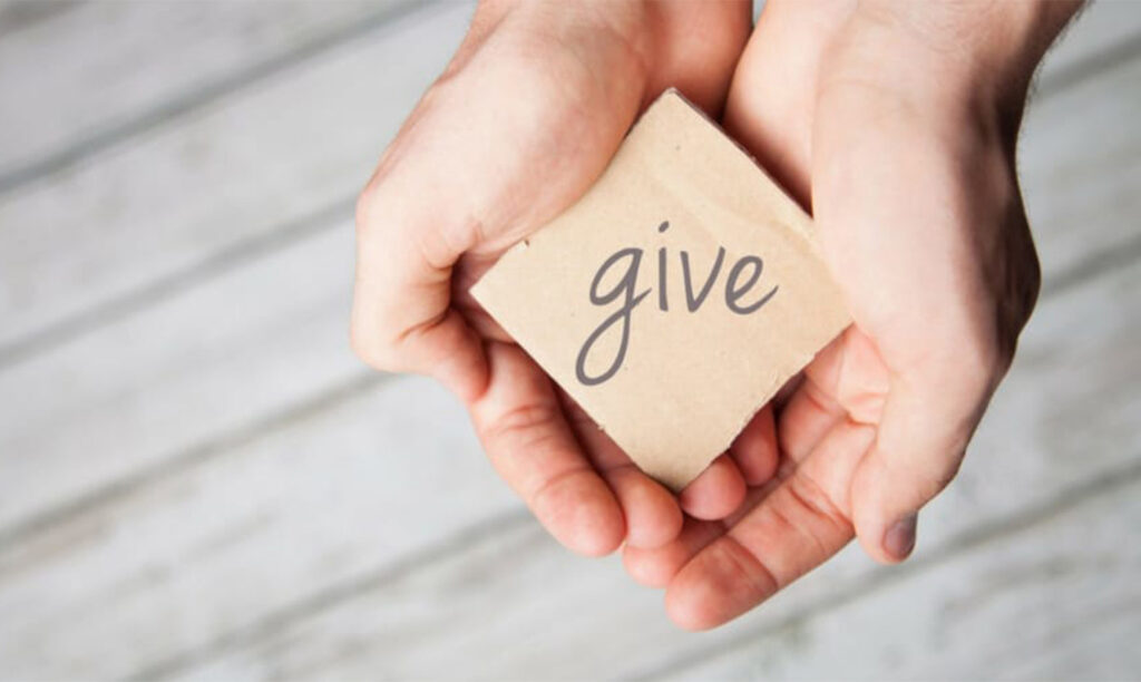 Interest Money donation