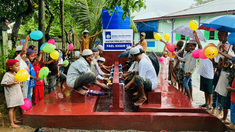 Fa'el Khair water well project providing clean drinking water