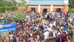 Mosque in Uganda providing worship space for local Muslim community