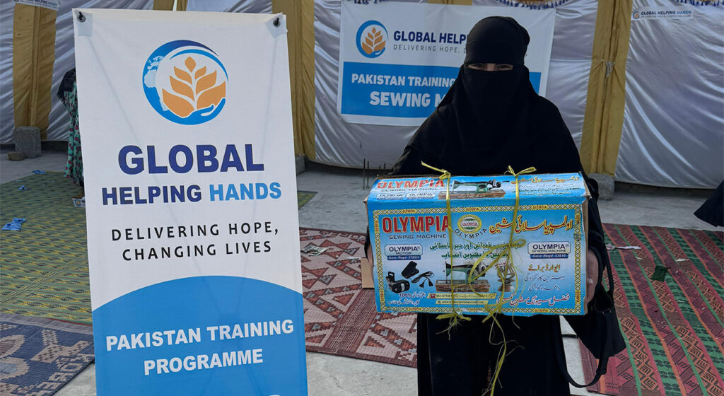 Sewing Machines 28 Women entrepreneurs receiving sewing equipment for economic empowerment