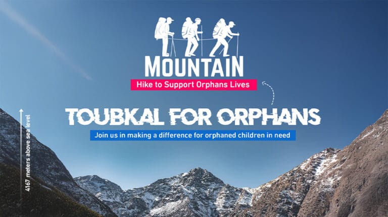 Toubkal Trek fundraising challenge supporting orphans through mountain climbing adventure