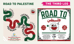 Palestine charity cycle event riders supporting emergency relief fundraising