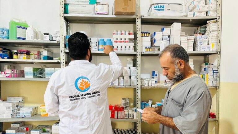 GHH-supported medical centre treating Syrian refugees