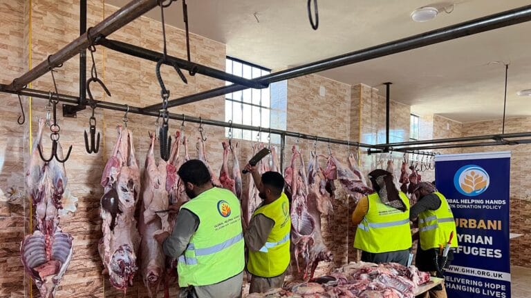 Syrian Refugees Qurbani photo, 4 of 5