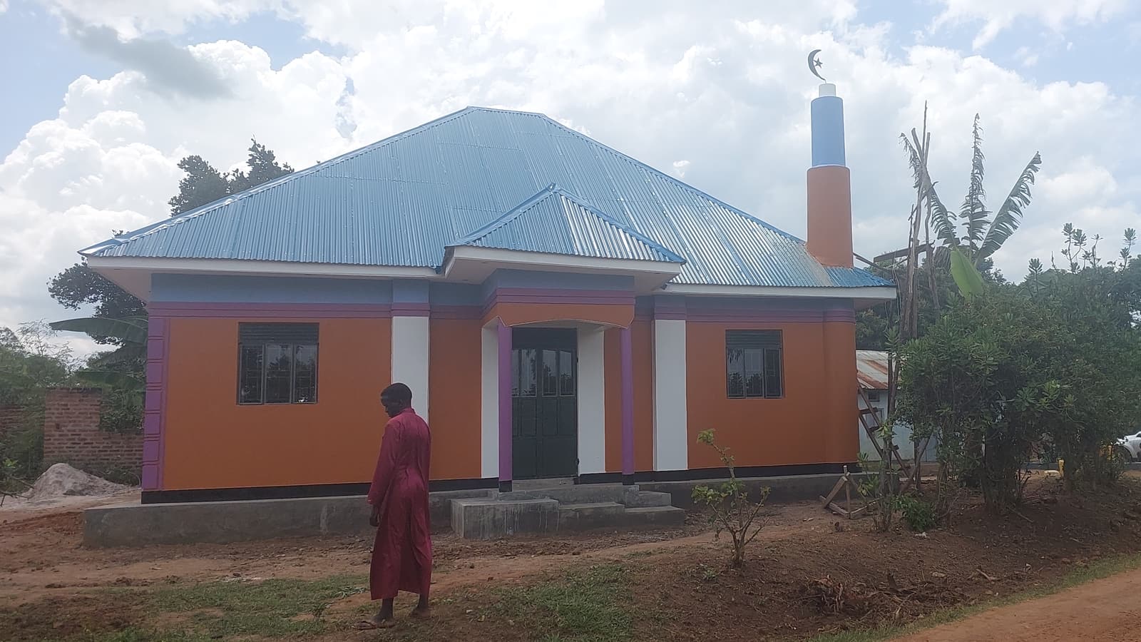 Rural masjid built by Global Helping Hands in Uganda