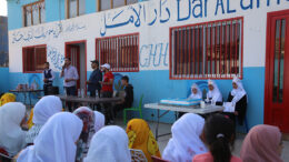 Young Hafiz student reciting or memorizing Quran in Hifz programme