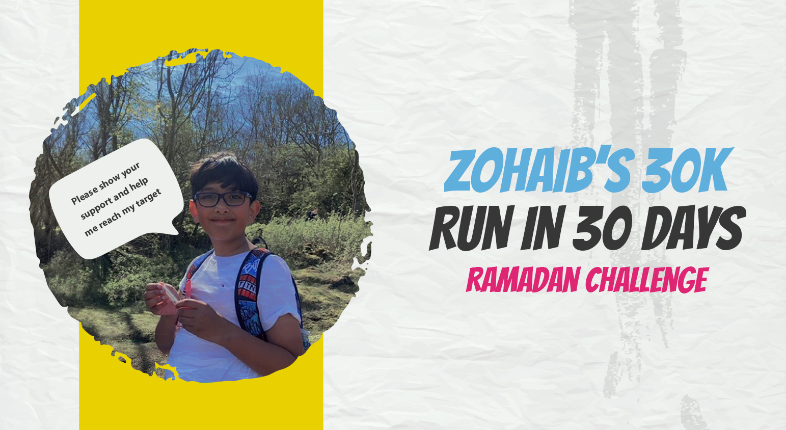 Zohaib’s 30km Run in 30 Days Ramadan Challenge