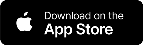 App Store badge for iOS charity app download