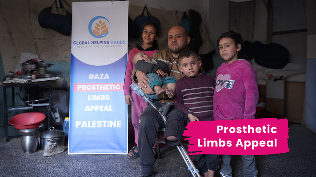Palestine Prosthetic Limbs Appeal 7 Gaza prosthetic limbs appeal showing amputees receiving mobility support