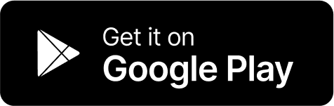 Google Play badge for downloading charity mobile application
