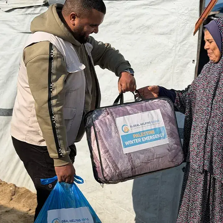 Global Helping Hands aid in Palestine